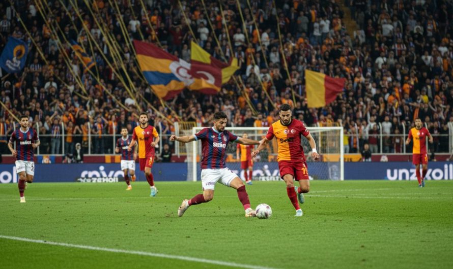 Zirve Yarışında Dev Randevu: Trabzonspor Galatasaray Analizi