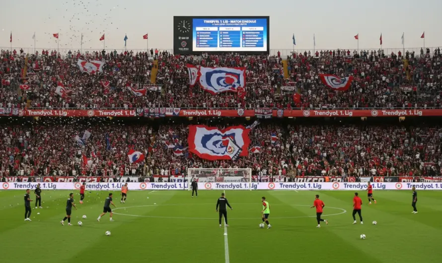 Trendyol 1. Lig 2026: 33, 34 ve 35. Hafta Maçlarının Detayları