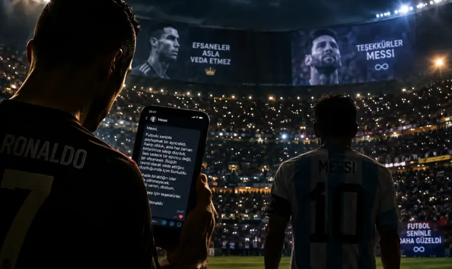 Futbolun Efsaneleri Buluştu: Ronaldo’dan Messi’ye Tarihi Veda